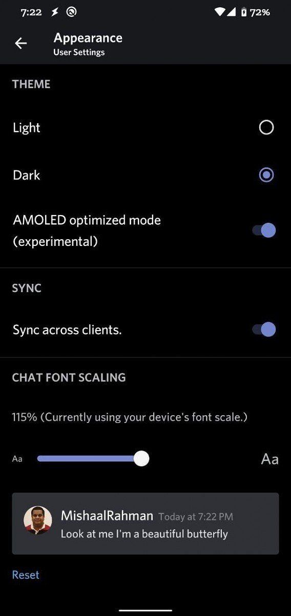 Discord AMOLED Dark Theme