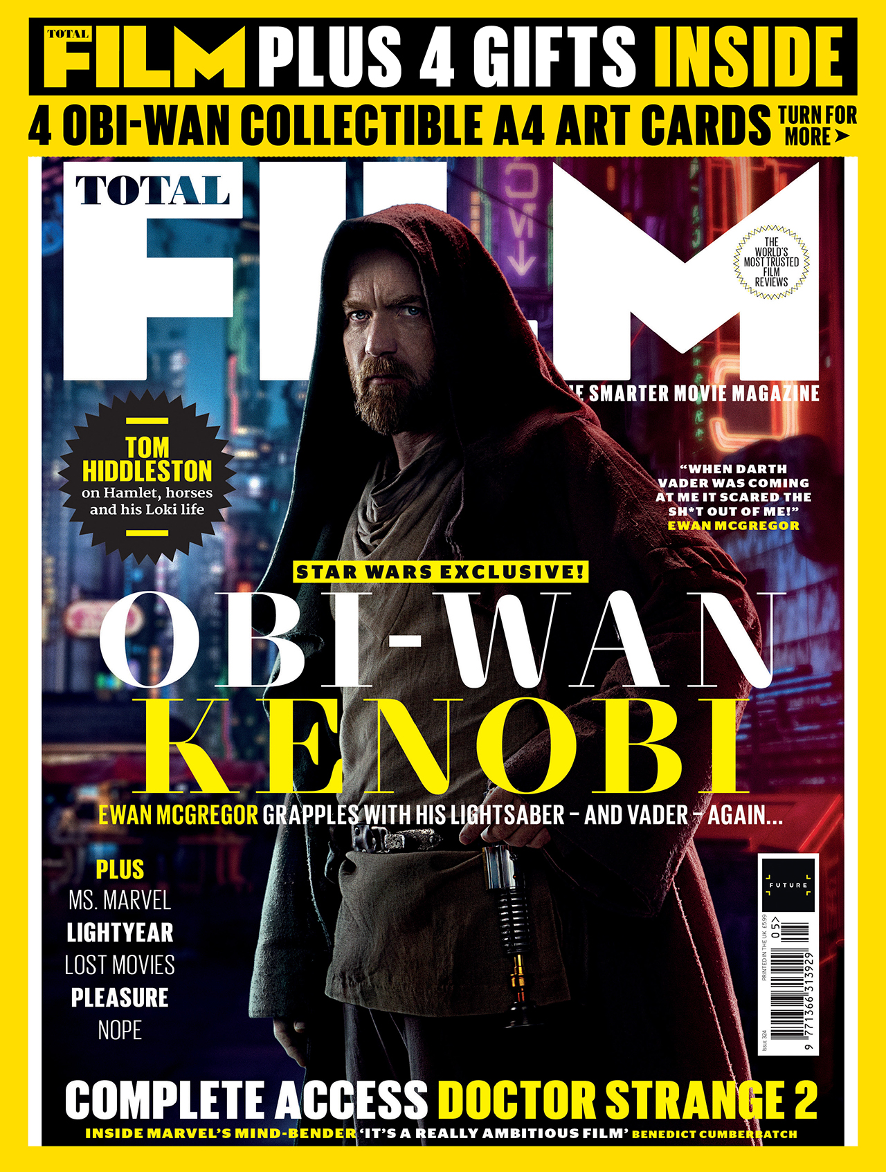 Obi-Wan Kenobi Cover by Total Film