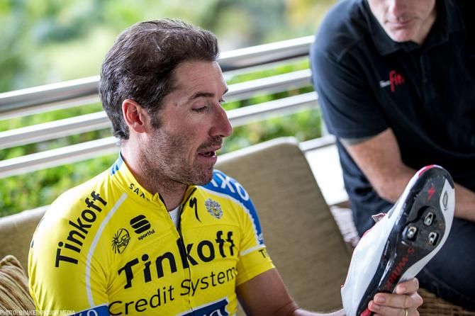 Tinkoff-Saxo gets Specialized Body Geometry Fit