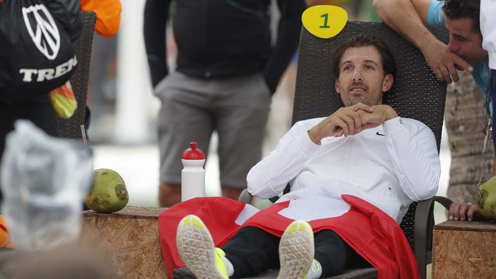 Fabian Cancellara sits in the hotseat as he waits to find out if he is the 2016 Olympic time trial champion.