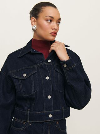 Jori Cropped Denim Jacket