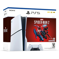 PlayStation 5 Disc Console Slim - Marvel's Spider-Man 2 Bundle:&nbsp;was $559.99, now $499 at Walmart