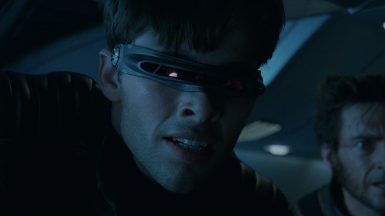 Cyclops looking upset at the end of X-2