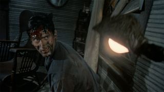 Bruce Campbell in Evil Dead II