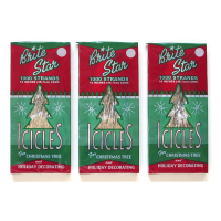 Brite Star Tinsel Icicles, Silver, 3 Pack
Available at Amazon