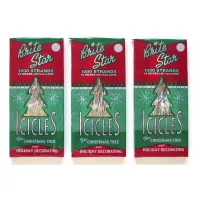 Brite Star Tinsel Icicles, Silver, 3 Pack
Available at Amazon