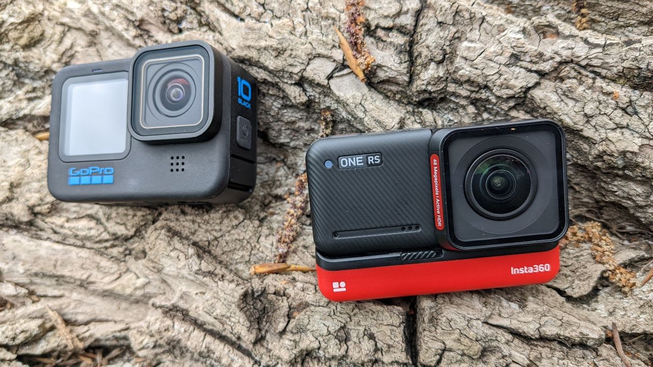 GoPro Hero Black 10 vs Insta360 ONE RS Twin Edition