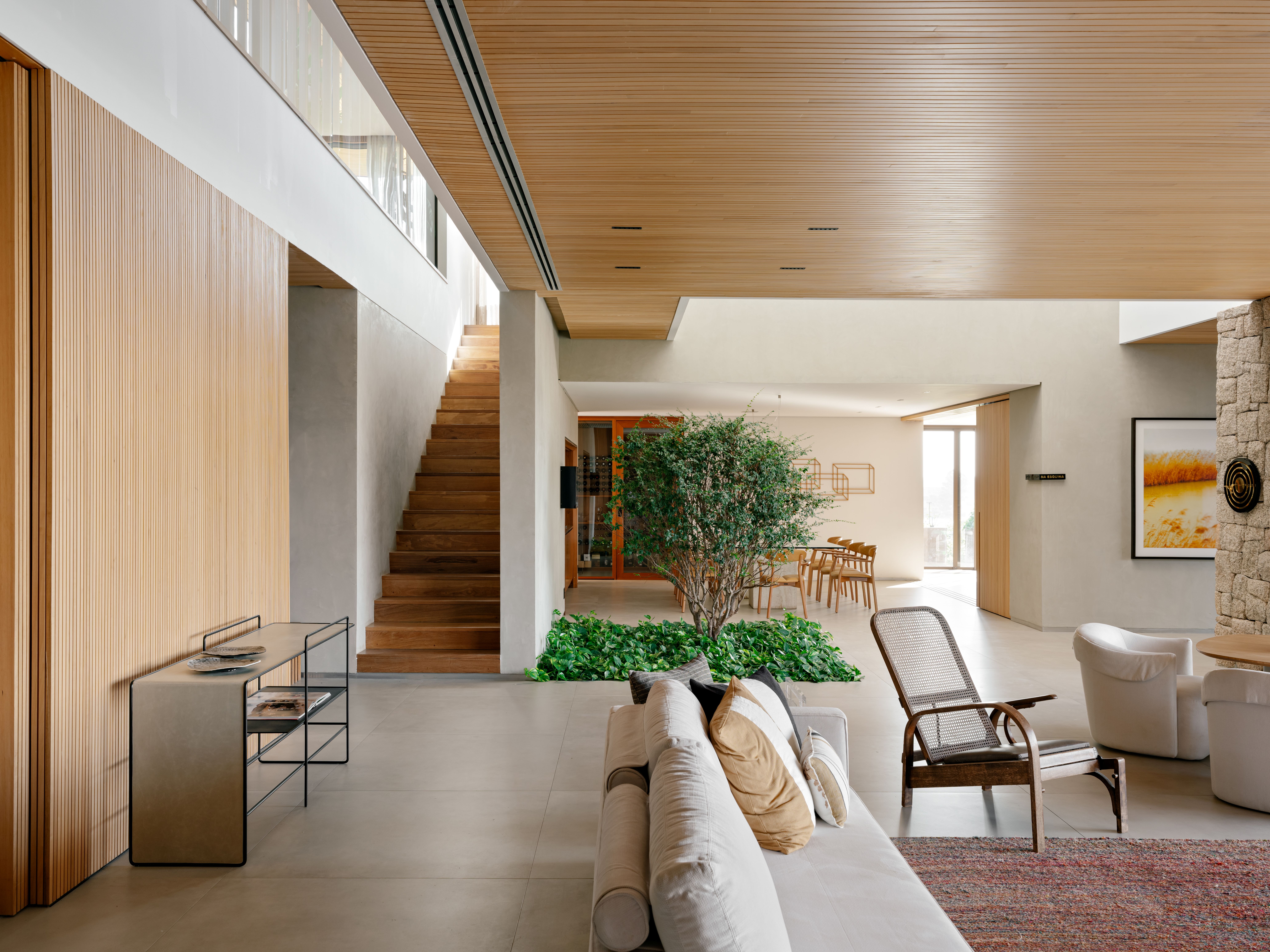 Inside Serena House, a contemporary Brazilian home tucked away behind tropical gardens