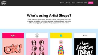 스레드리스에서 아티스트 샵 열기