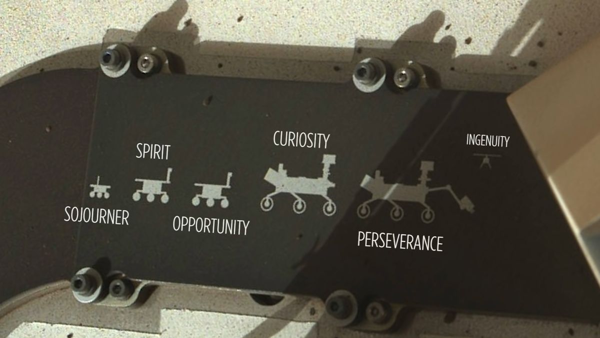 NASA’s Perseverance Rover on Mars carries a cute ‘family portrait’ of Mars rovers