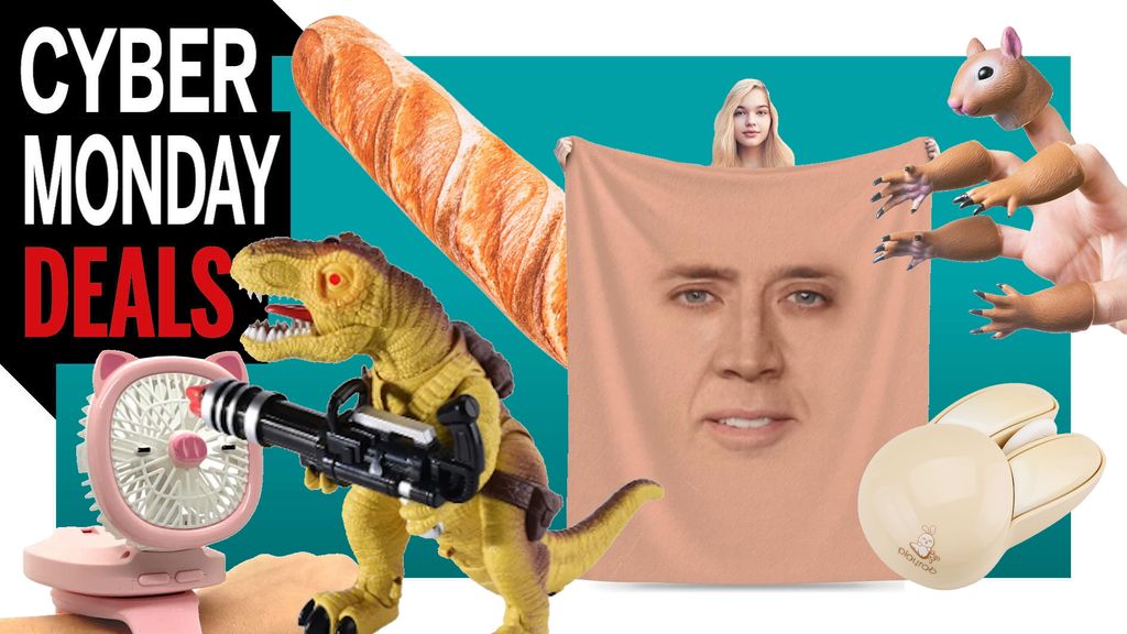 Take a break from dealhunting with the most bamboozling Cyber Monday