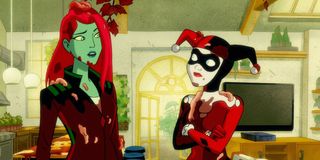 Poison Ivy and Harley Quinn on Harley Quinn