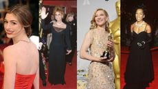 L-R: Anne Hathaway, Sophia Loren, Cate Blanchett and Angela Bassett at the Oscars