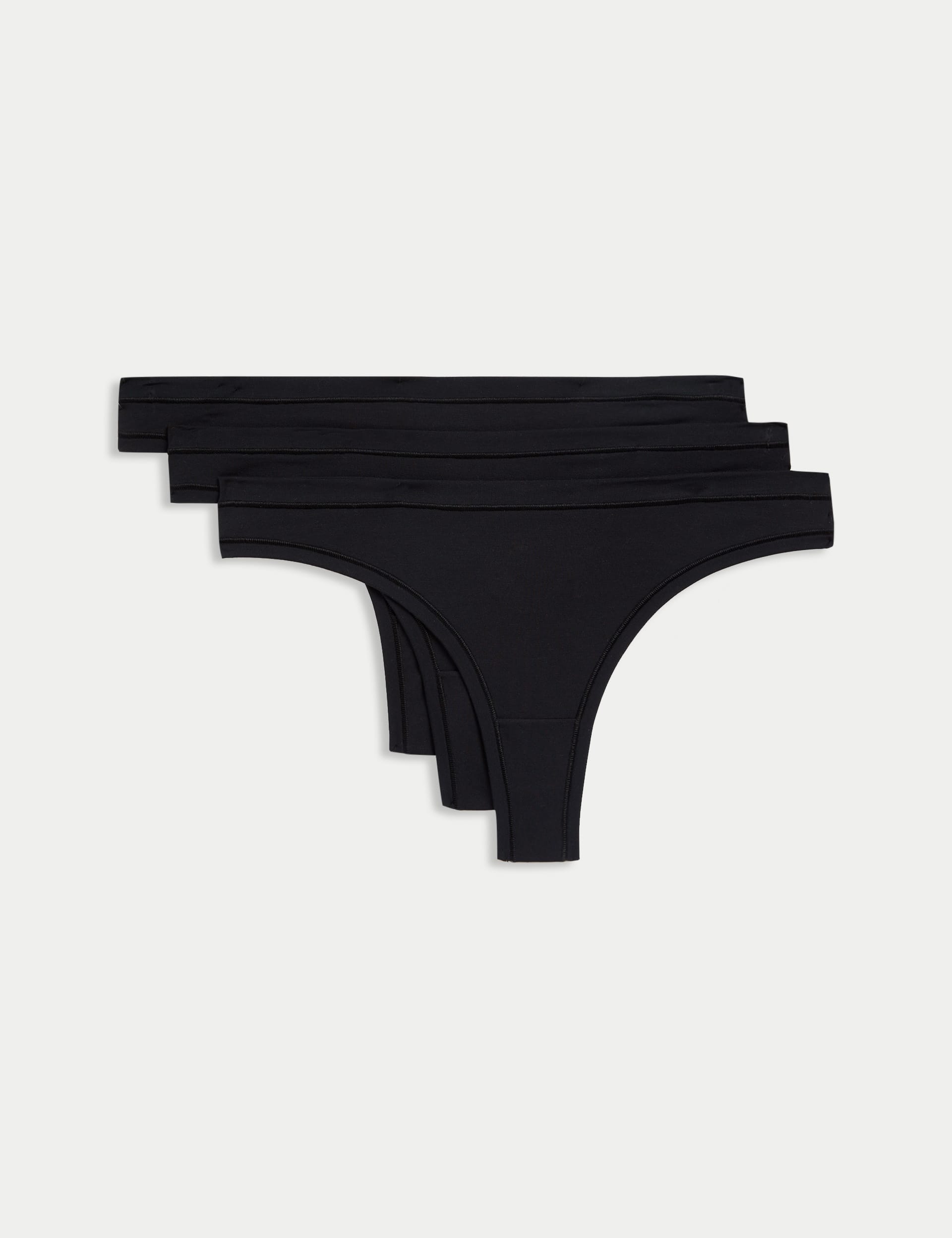 3pk Flexifit&amp;trade; Modal Thongs