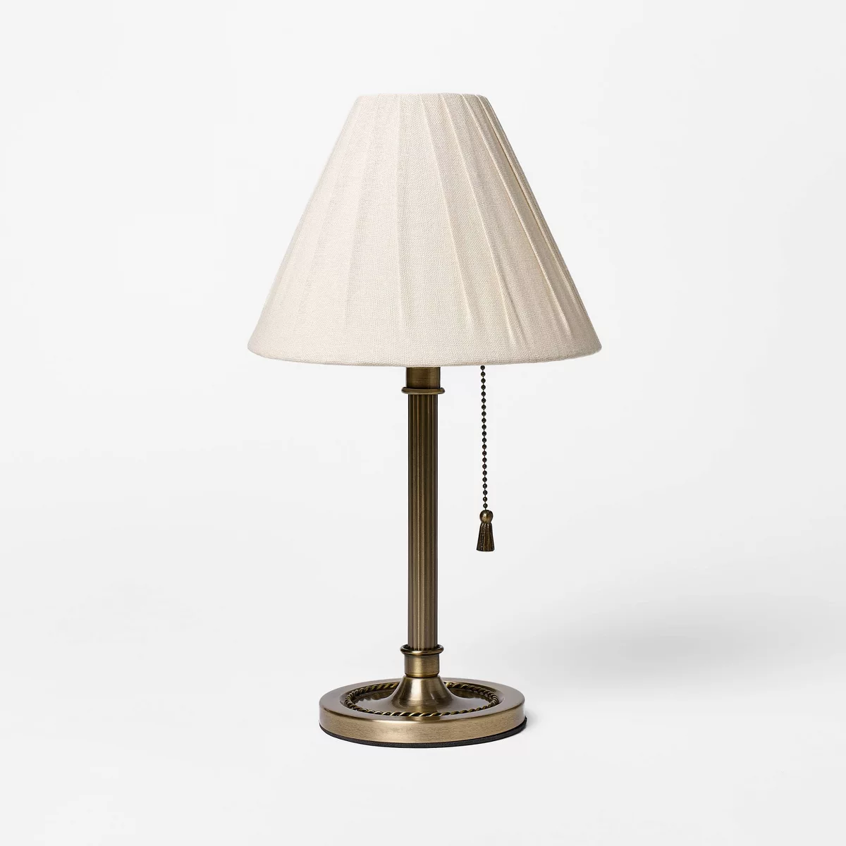Fluted Brass Table Lamp - Threshold&amp;trade; Designed With Studio Mcgee