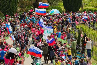 Giro dItalia 2021 104th Edition 15th stage Grado Gorizia 147 km 23052021 Scenery photo Ilario BiondiBettiniPhoto2021