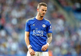 Leicester's James Maddison will have to wait a little longer for his international debut