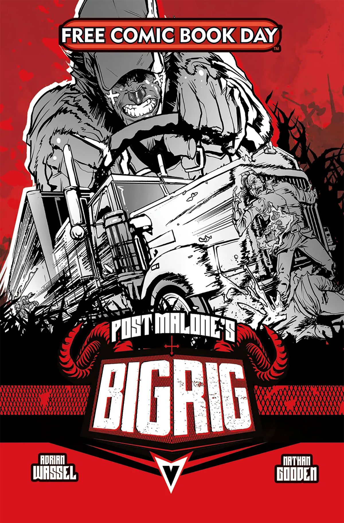 Post Malone's Big Rig Free Comic Book Day special