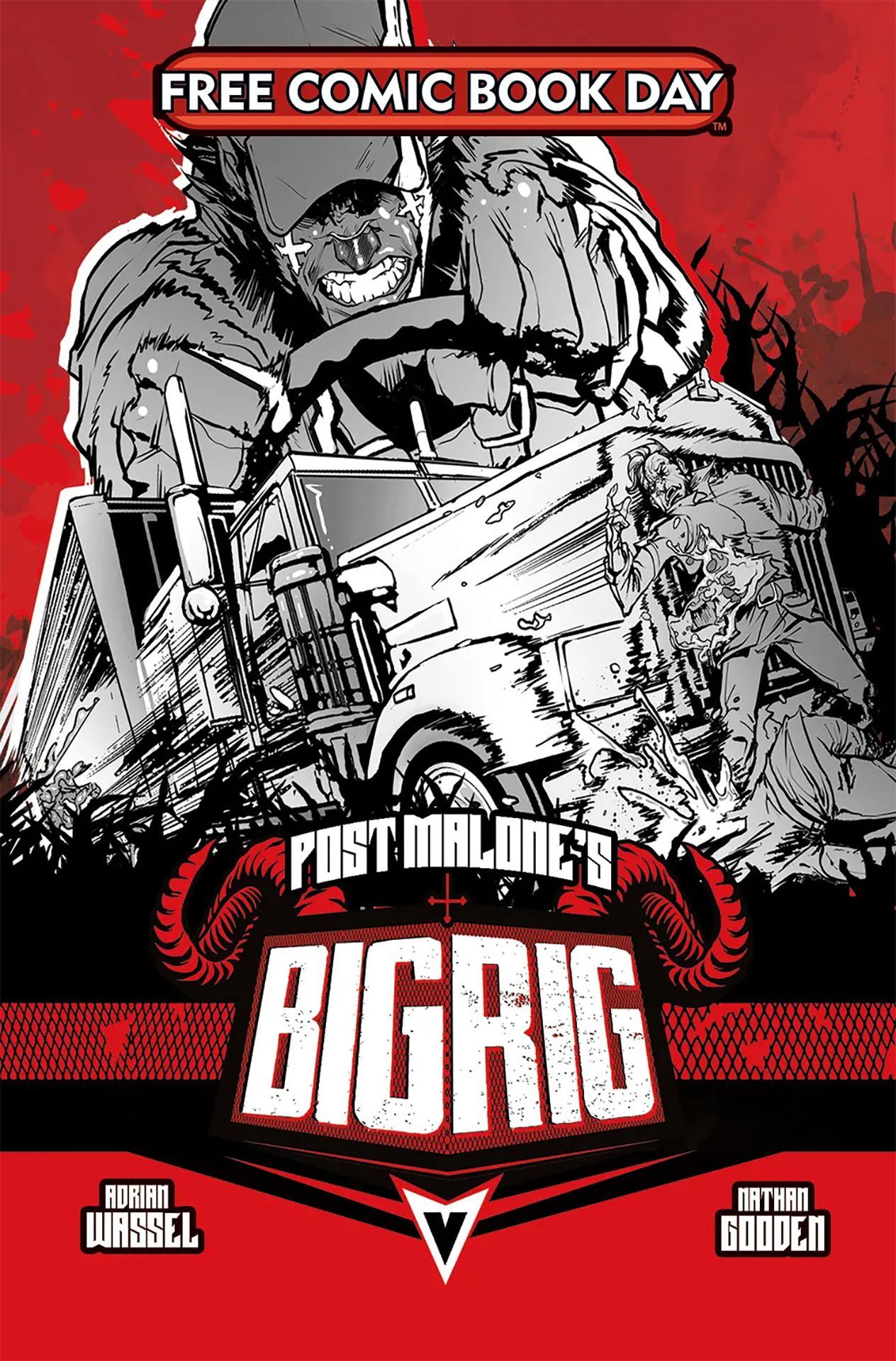 Post Malone's Big Rig Free Comic Book Day special