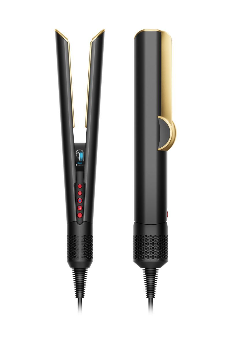 Dyson Airstrait™ Straightener in Onyx Black and Gold