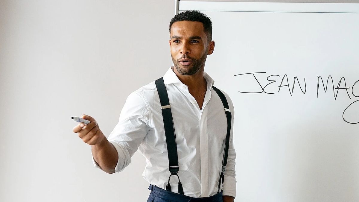 Lucien Laviscount in Netflix&#039;s Emily in Paris