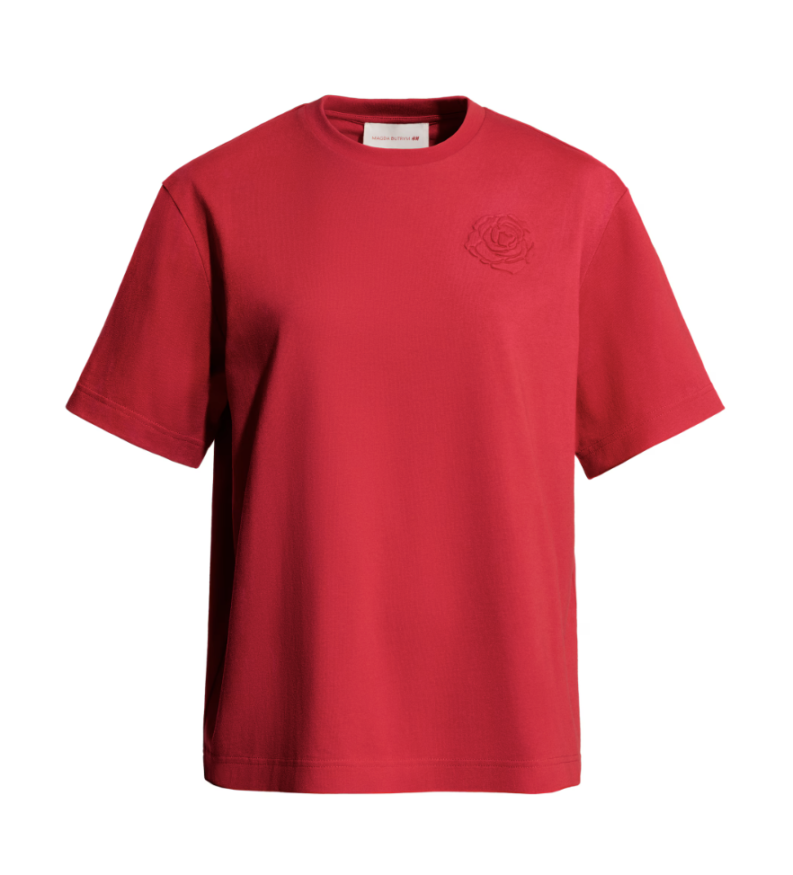 an H&M x Magda Butrym shirt