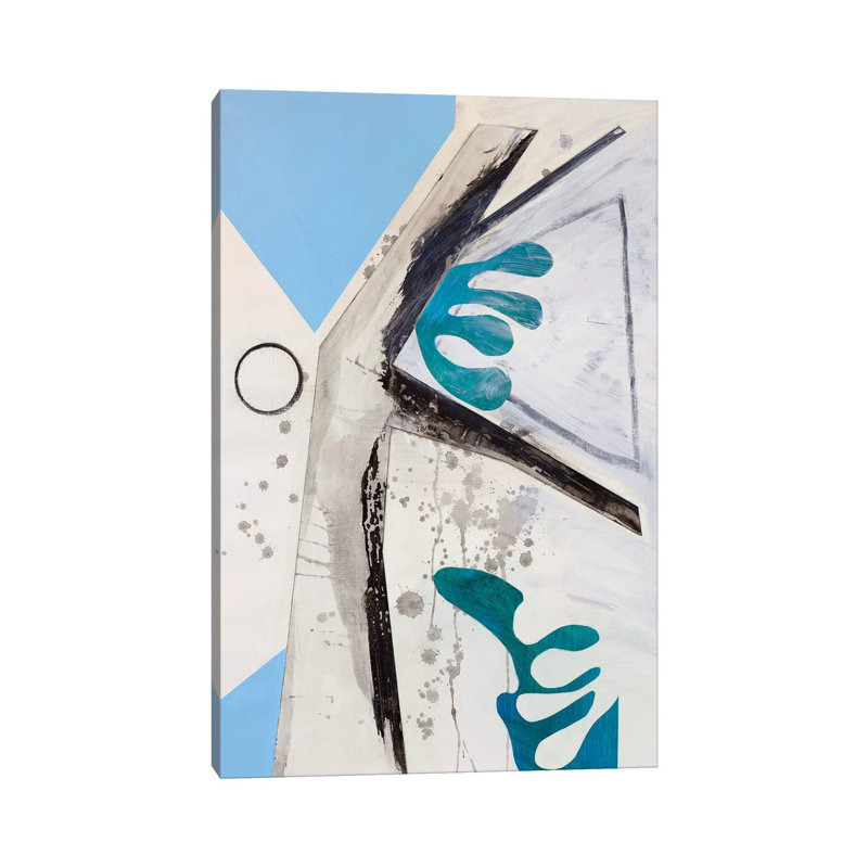 East Urban Home Haiku Series (circle) by Pamela Staker - Wrapped Canvas Painting Print | Wayfair