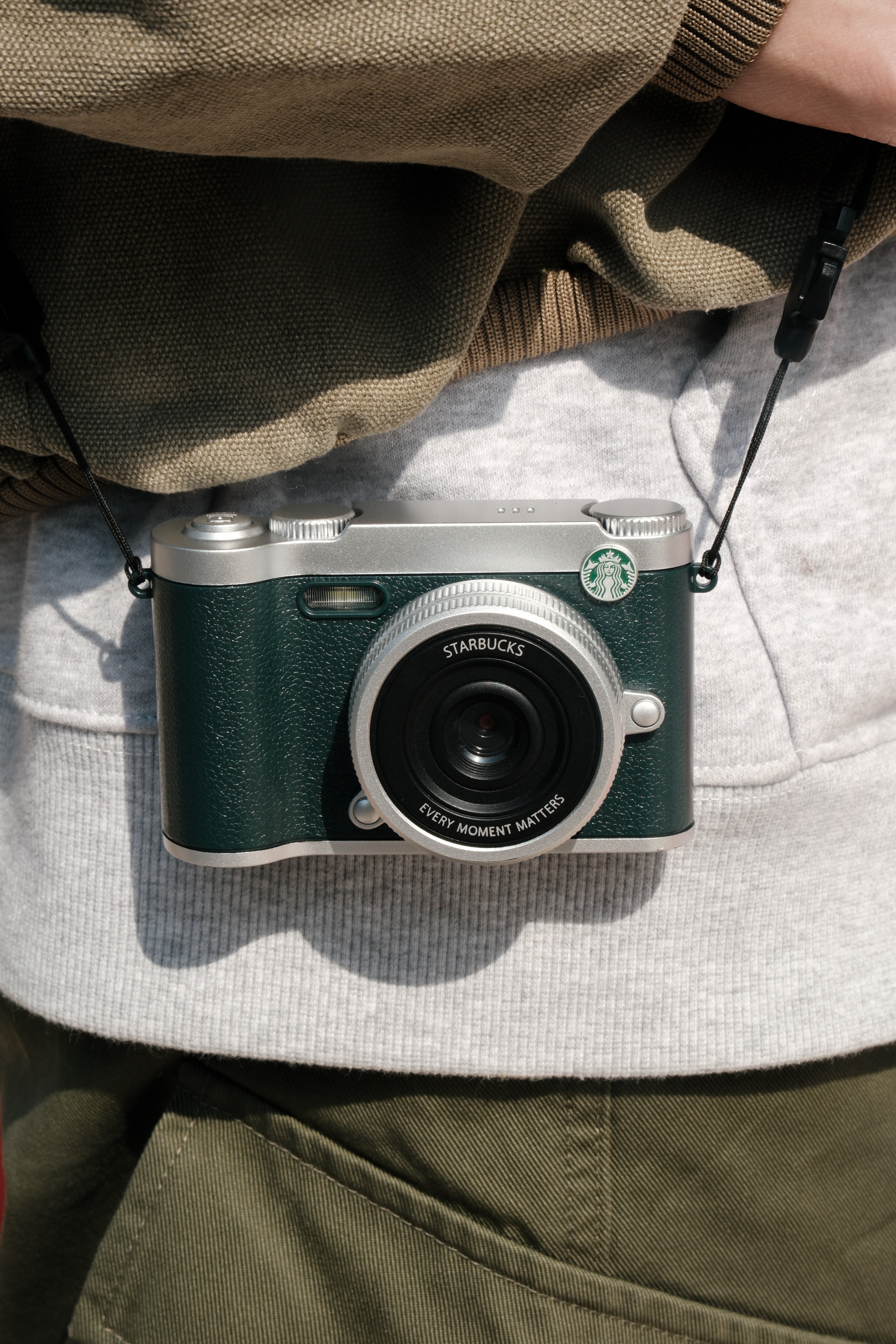 The Starbucks Retro Digital Camera is part of the coffee-makers rewards program in China