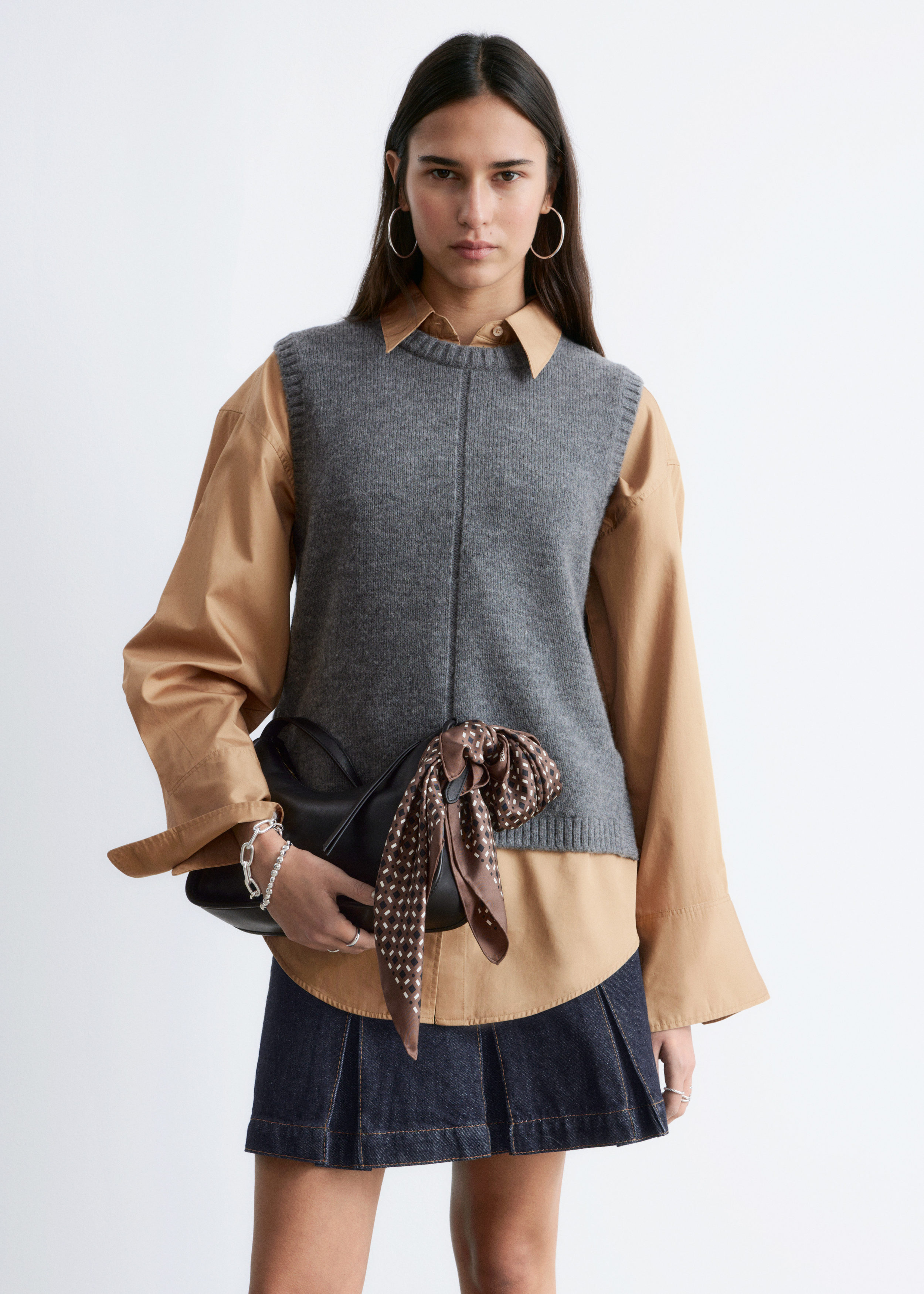 Knitted Sweater Vest