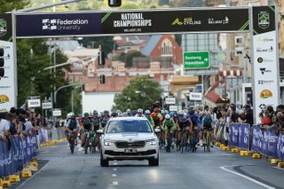 The elite men's race at the 2021 Australian criterium championships