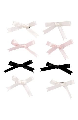 4-Pack Bow Hair Clips