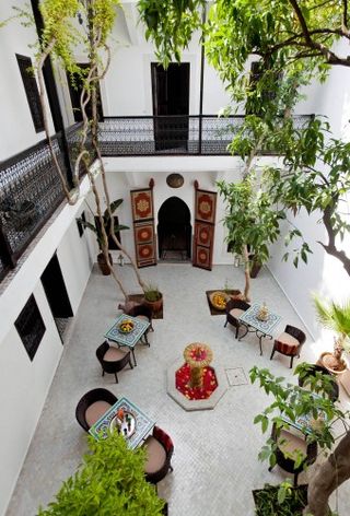 The delightful Riad Lhena, in the heart of the medina