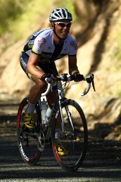 The final climb was a tough one