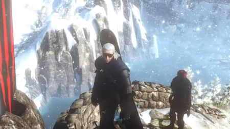 The Witcher 3 snowboard mod