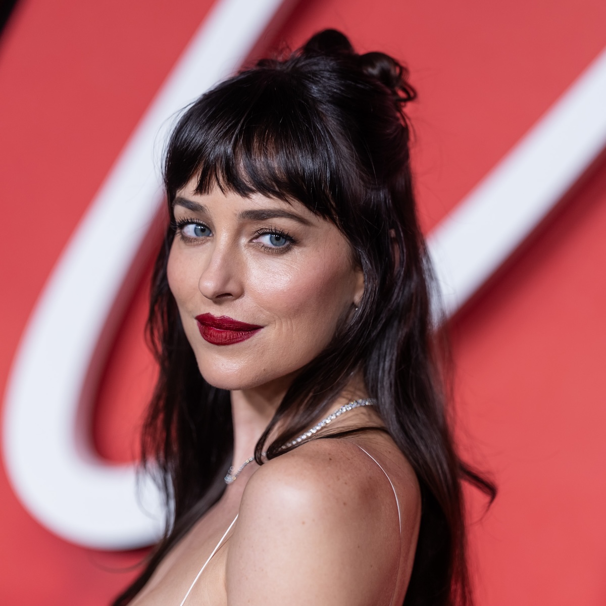 Dakota Johnson on the red carpet.
