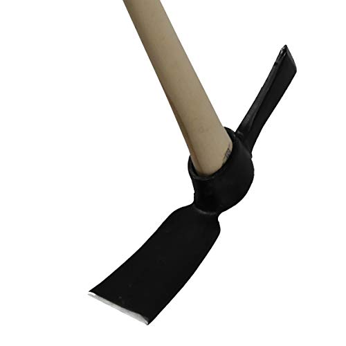 Srendi&amp;reg; Heavy Duty Mattock 5lb Head and 36&amp;rdquo; Solid Wooden Handle
