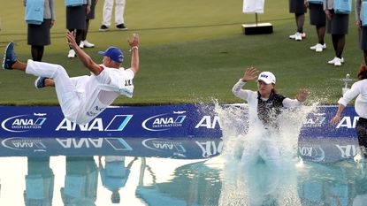 Celebrations in the famed Poppie's Pond