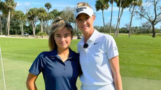 Gabby Golf Girl with Nelly Korda