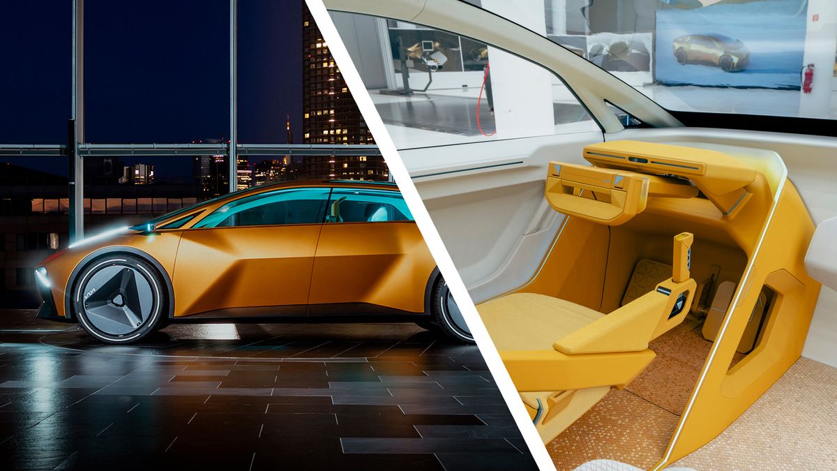 'EVs have to be fun': Kia lifts the lid on its wild Vision Meta Turismo concept that uses a joystick as a gear shifter