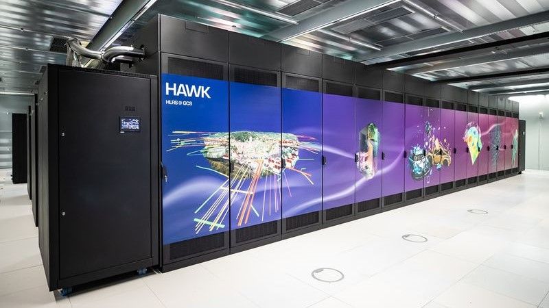 HPE Apollo Supercomputer in Stuttgart