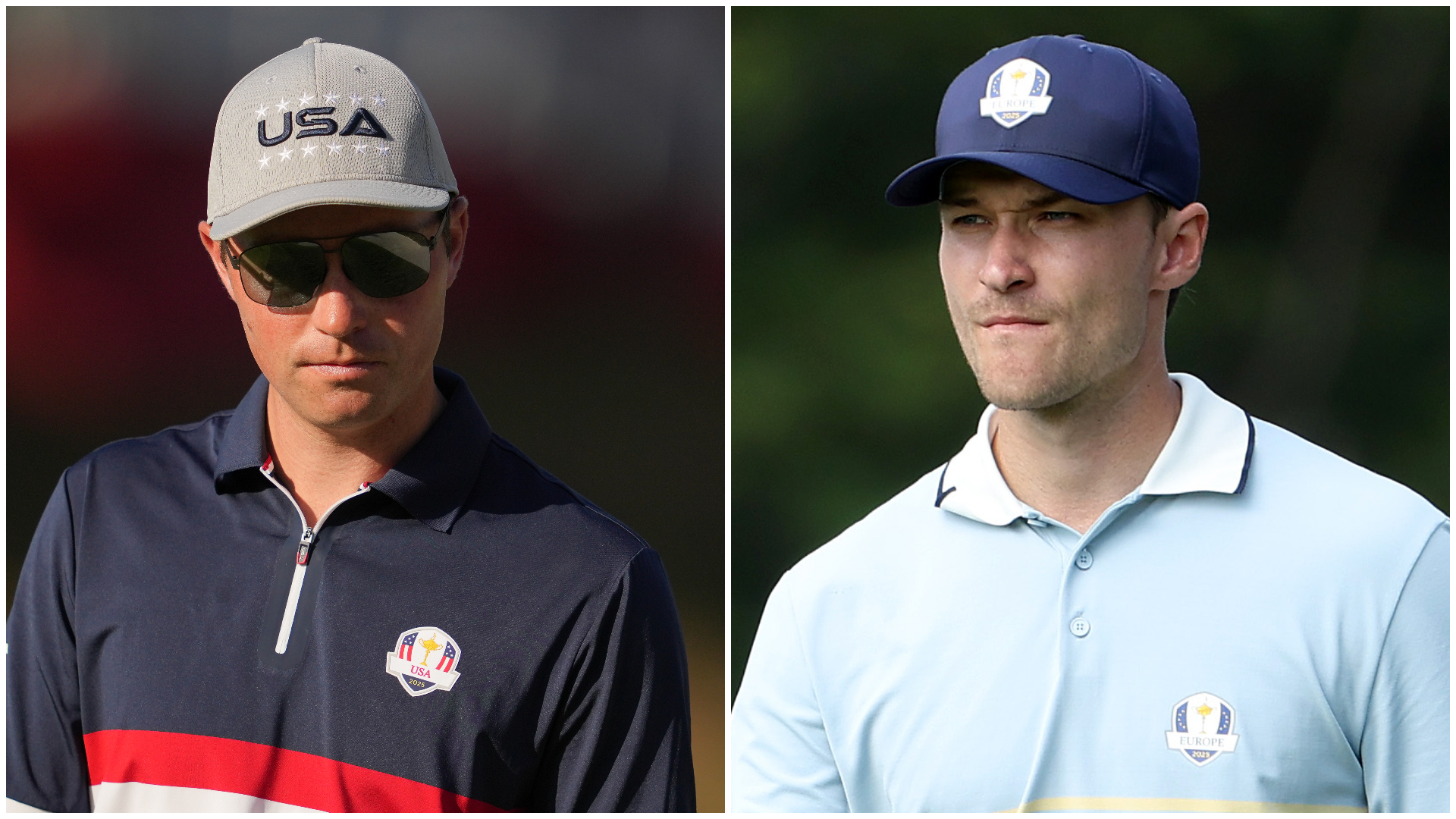 Ben Griffin and Rasmus Hojgaard at the Ryder Cup 