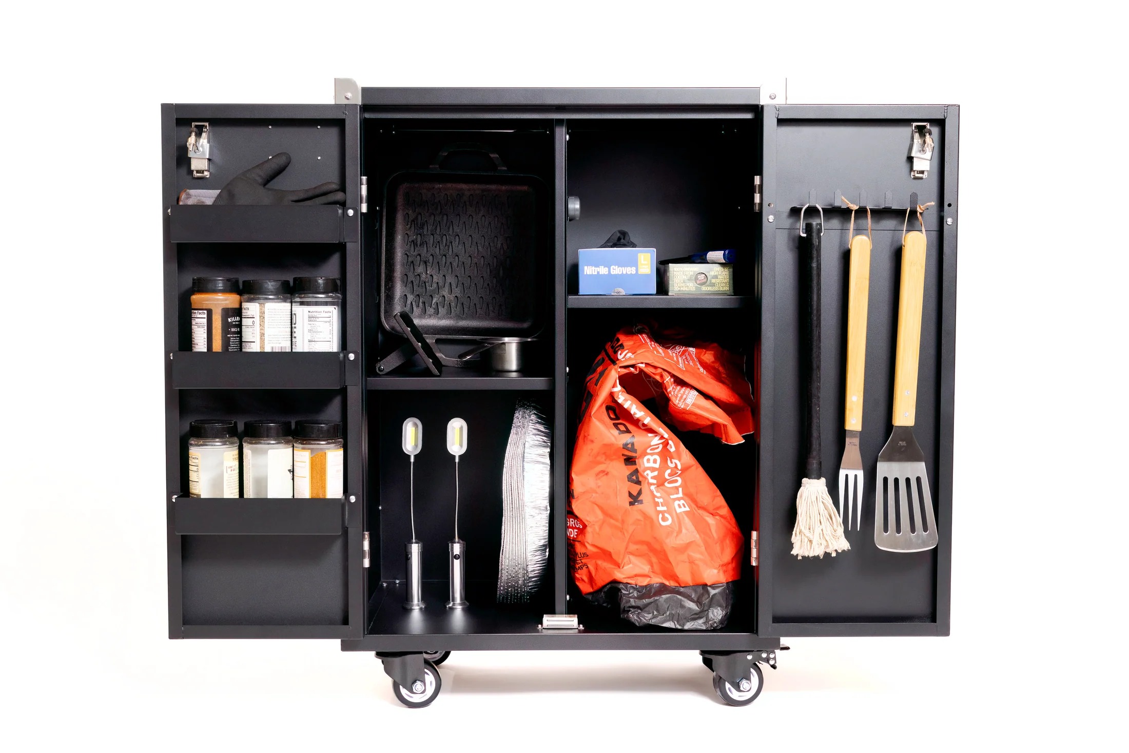 The Grillbox: Outdoor Grilling Storage Unit