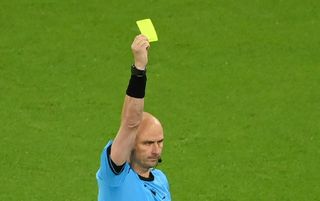 Referee issues a yellow card - but how do Euro 2020 suspensions work?