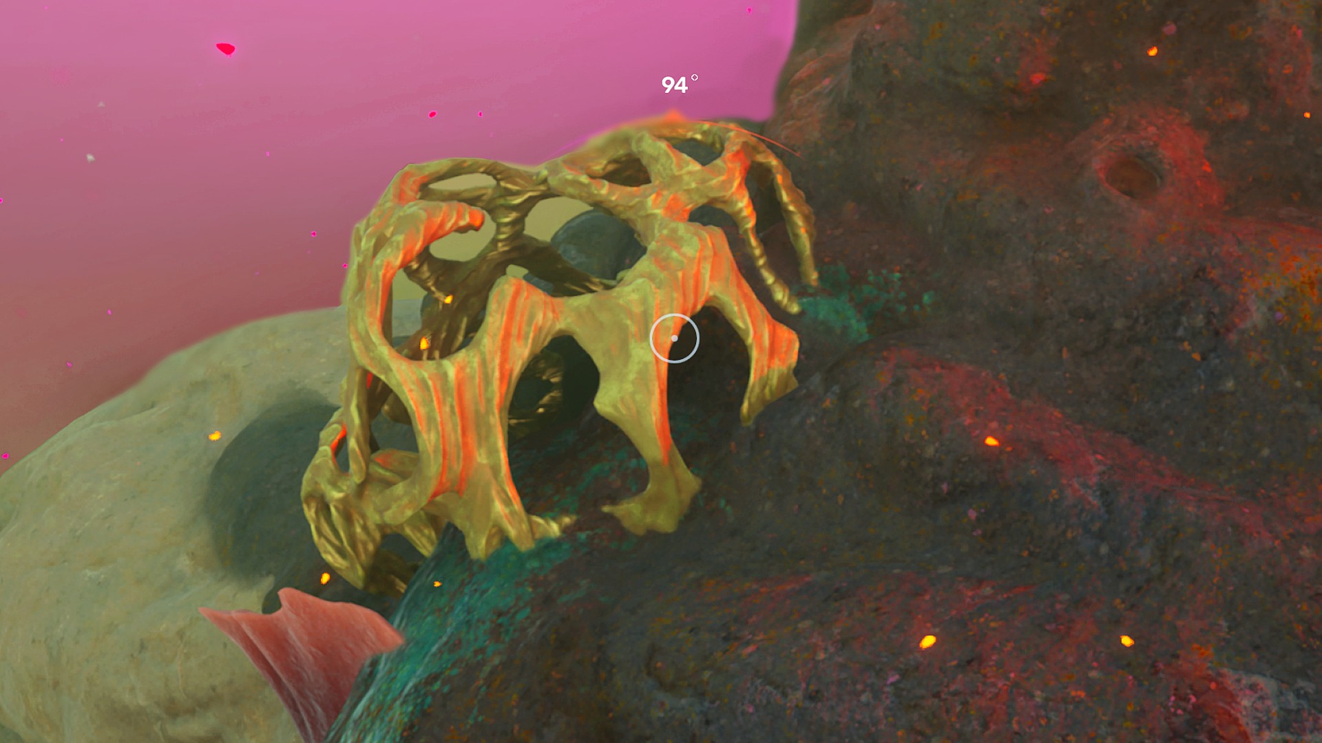 A large piece of gold in Subnautica 2