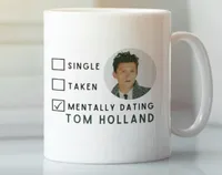 10. GiftsByEllsMentally Dating Tom Holland Mug: View on Etsy