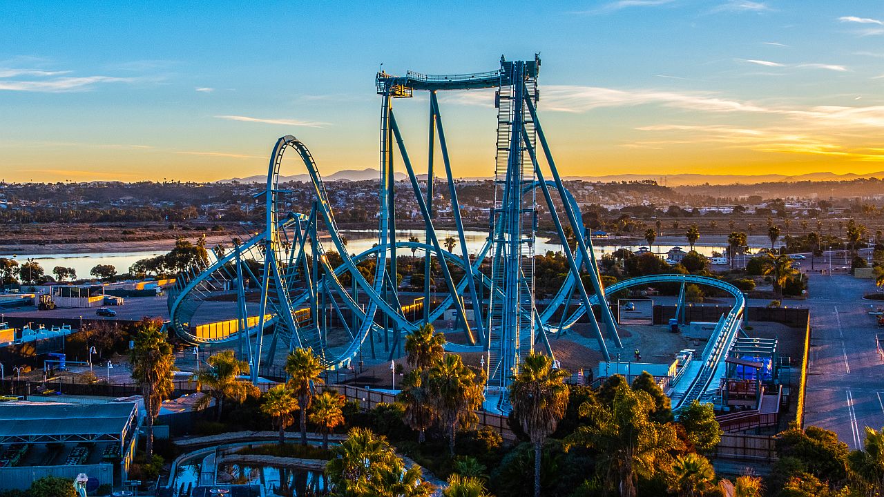 SeaWorld's 3 new roller coaster will break records, mark firsts