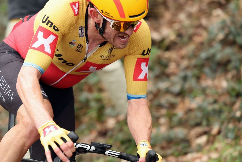 Alexander Kristoff (Uno-X) on a tear in Dwars door Vlaanderen