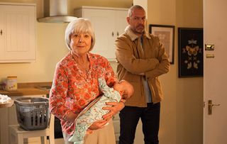 Granny Campbell is on a mission and Luke sabotages Mandy's wedding dress in Hollyoaks