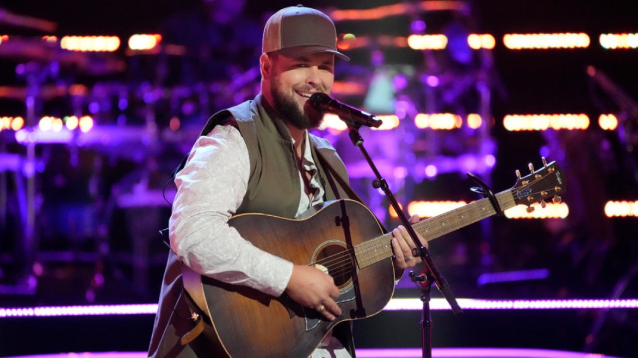 Tanner Frick on season 26 of The Voice.