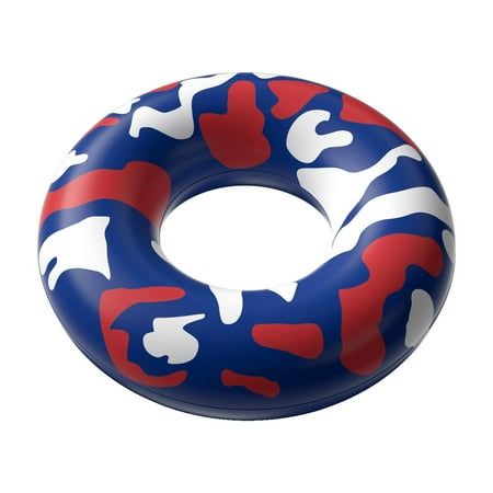 Koolwaves Red, White, and Blue Inflatable Swim Ring